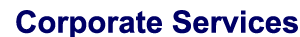 Corporate Services
